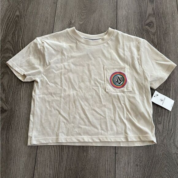 Volcom girls pocket dial tee - Picture 1 of 4